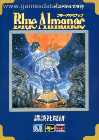 Cover Blue Almanac for Genesis - Mega Drive